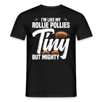 Amateur d’insectes Rollie Pollie Entomologiste Roly Poly - T-shirt homme - noir - Devant - AI Model Male 178 light (178cm)