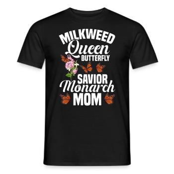 Milkweed Queen Butterfly Savior Monarch Butterfly - Männer T-Shirt - Schwarz - Vorne - AI Model Male 178 light (178cm)