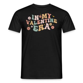 À l’époque de la Saint-Valentin - In My Valentine - T-shirt homme - noir - Devant - AI Model Male 178 light (178cm)