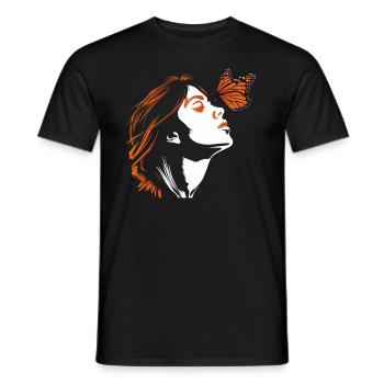 Monarch Butterfly Mom Insect Owner Entomologist - Männer T-Shirt - Schwarz - Vorne - AI Model Male 178 light (178cm)