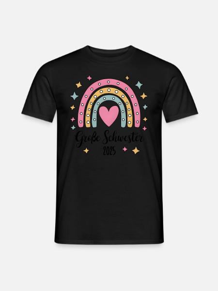 Big Sister 2025 Rainbow - Men's T-Shirt - black