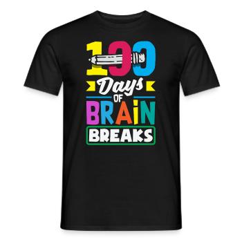 Schule Psych Berater Psychologie - Männer T-Shirt - Schwarz - Vorne - AI Model Male 178 light (178cm)