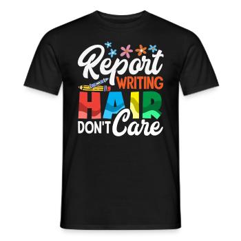Psychologie Conseillère Psychologique Scolaire - T-shirt homme - noir - Devant - AI Model Male 178 light (178cm)