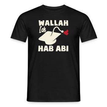 J’ai la devise de l’obtention du diplôme du A-Level - T-shirt homme - noir - Devant - AI Model Male 178 light (178cm)