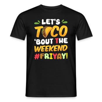 Joyeux vendredi Fri Yay École des enseignants Mème - T-shirt homme - noir - Devant - AI Model Male 178 light (178cm)