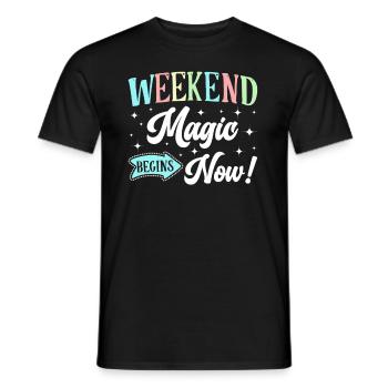 Joyeux vendredi Fri Yay École des enseignants Mème - T-shirt homme - noir - Devant - AI Model Male 178 light (178cm)