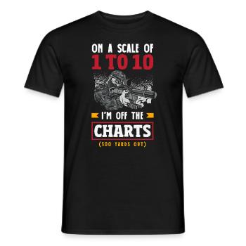 Chat Gras Gros Chat Humour Mème - T-shirt homme - noir - Devant - AI Model Male 178 light (178cm)