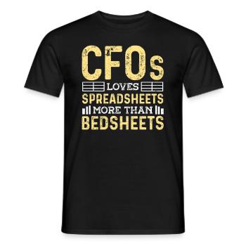 Lustiger Zitat Steuerberater Unternehmer - Männer T-Shirt - Schwarz - Vorne - AI Model Male 178 light (178cm)