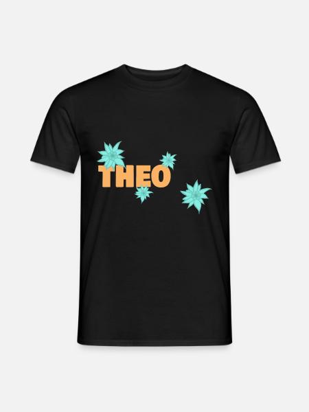 Edelweiss Theo - Men's T-Shirt - black