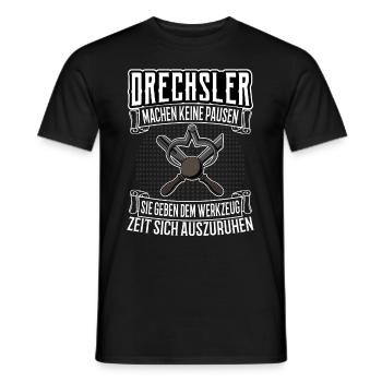Drechsler Drechslerei Drechselmeister Say - T-shirt homme - noir - Devant - AI Model Male 178 light (178cm)