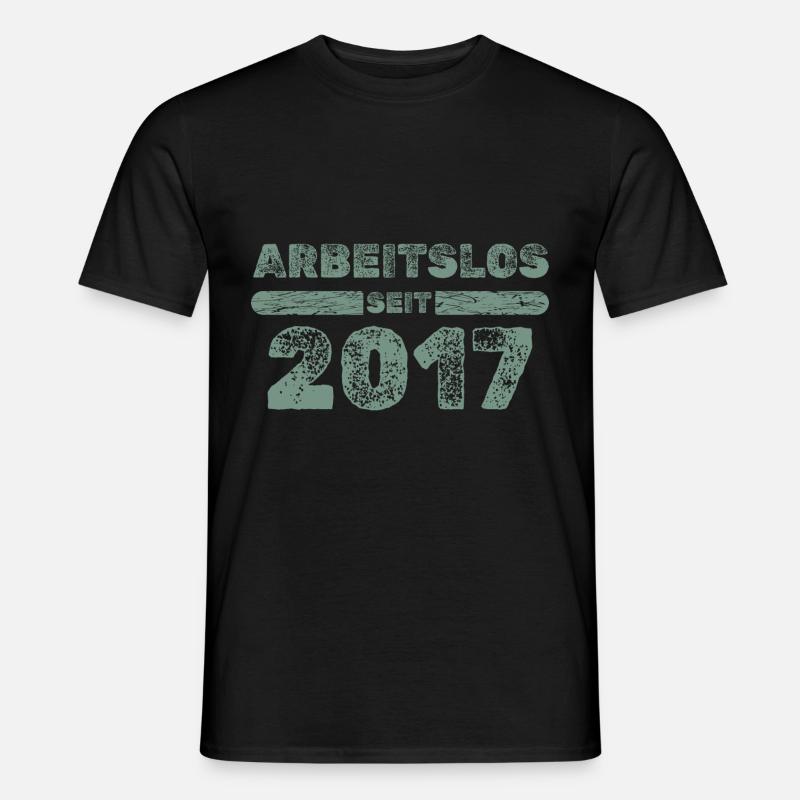 seit 2017 - Männer T-Shirt - Schwarz