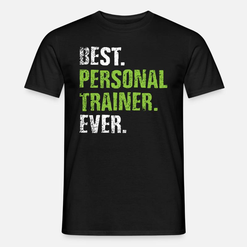 Personal Trainer - Männer T-Shirt - Schwarz