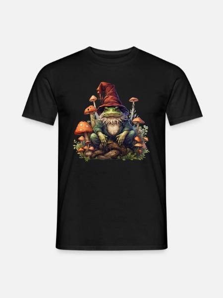 WIZARD FROG - Men's T-Shirt - black
