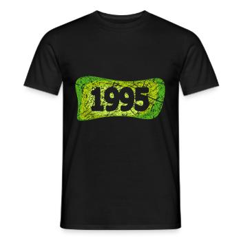 Kratzer 1995 - Männer T-Shirt - Schwarz - Vorne - AI Model Male 178 light (178cm)