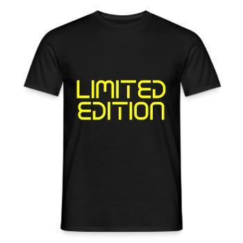 Begrænset udgave - Mænd T-shirt - sort - Foran - AI Model Male 178 light (178cm)