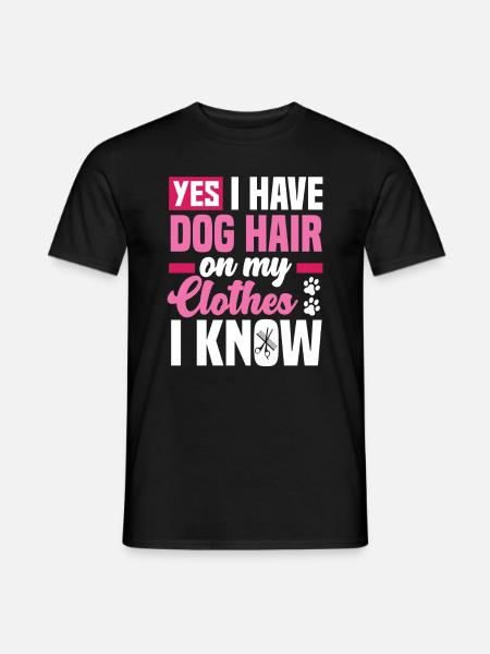 Dog Groomer Dog Groomer Dog Groomer - T-shirt męski - czarny