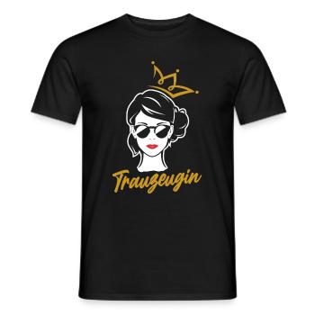 Ich Bin Trauzeugin Lustiges Trauzeugin Geschenk - Männer T-Shirt - Schwarz - Vorne - AI Model Male 178 light (178cm)