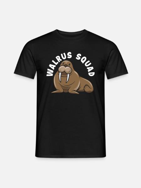 Équipe Walrus Walrus WalrusEs Cadeau - T-shirt homme - noir