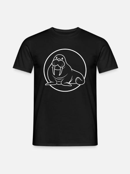 Walrus Walrus Gift Gift - Men's T-Shirt - black
