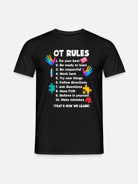 Ergoterapi Ergoterapeut Ergoterapeut Ergoterapeut - Mænd T-shirt - sort
