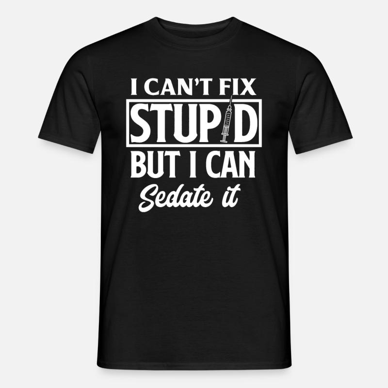 Anesthesia Assistant Anesthesiologist - Men’s T-shirt - black