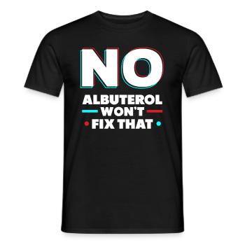 Funny Respiratory Therapist Respiratory Therapy - Men's T-Shirt - black - Front - AI Model Male 178 light (178cm)