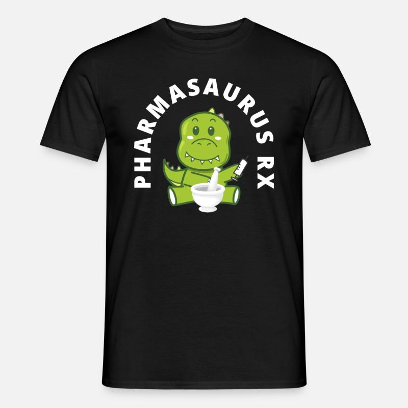 Apotheker Apothekerin Apotheke Geschenk - Männer T-Shirt - Schwarz