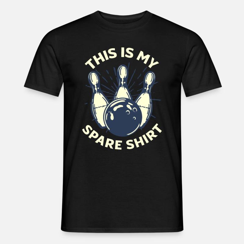 Bowling Funny Bowling Bowler Gift - Men's T-Shirt - black
