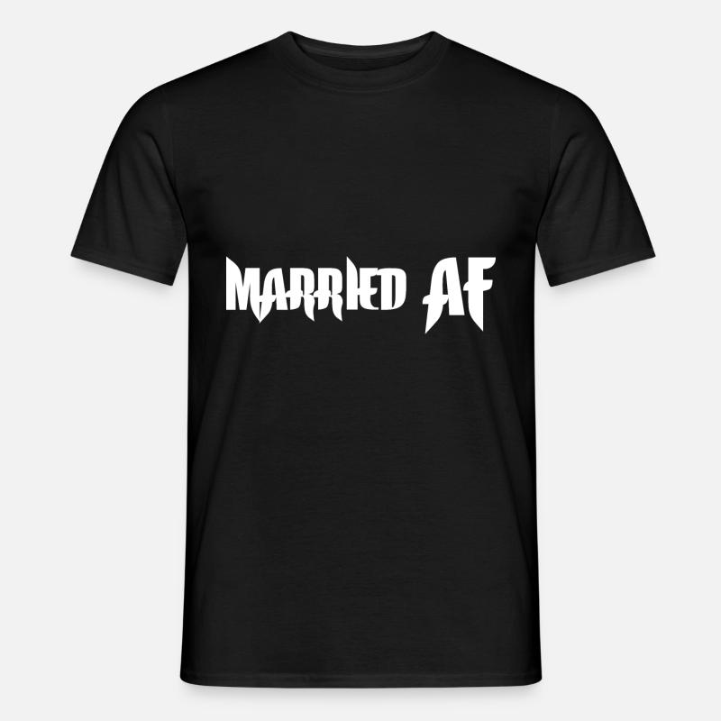 Married AF - Men’s T-shirt - black