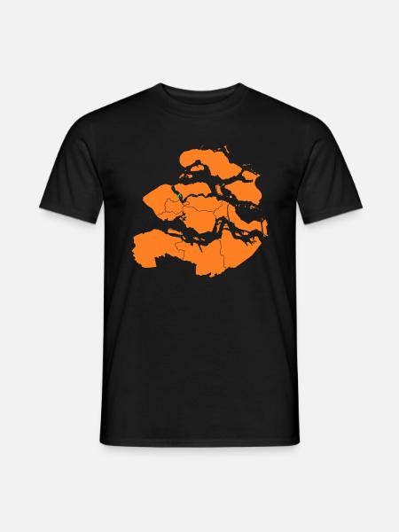 Zeeland Veere - Männer T-Shirt - Schwarz