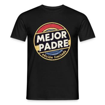 Meilleur père en édition limitée - T-shirt homme - noir - Devant - AI Model Male 178 light (178cm)