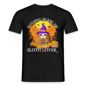 Halloween Rien ne me fait peur, je suis - T-shirt homme - noir - Devant - AI Model Male 178 light (178cm)