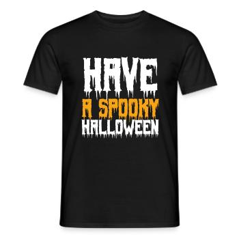 Have A Spooky Halloween. - T-shirt homme - noir - Devant - AI Model Male 178 light (178cm)