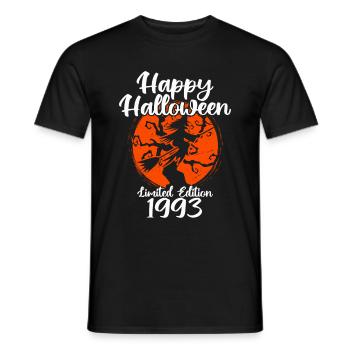 happy halloween Limited edition 1993 - Men's T-Shirt - black - Front - AI Model Male 178 light (178cm)