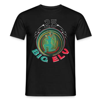 25 Jahre Elfen Geburtstag Fantasie - Männer T-Shirt - Schwarz - Vorne - AI Model Male 178 light (178cm)