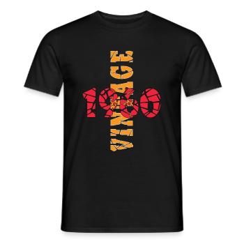 Hergestellt 1960, Geboren 1960 Geburtstag - Männer T-Shirt - Schwarz - Vorne - AI Model Male 178 light (178cm)