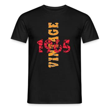 Hergestellt 1965, Geboren 1965 Geburtstag - Männer T-Shirt - Schwarz - Vorne - AI Model Male 178 light (178cm)