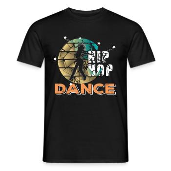 Beat Hip Hop bgirl - Männer T-Shirt - Schwarz - Vorne - AI Model Male 178 light (178cm)