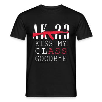 Abitur Abi Matura School leaving certificate class 2023 (Garantie du prix le plus bas) - T-shirt homme - noir - Devant - AI Model Male 178 light (178cm)