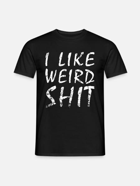 seltsam komisch Charakter - Männer T-Shirt - Schwarz