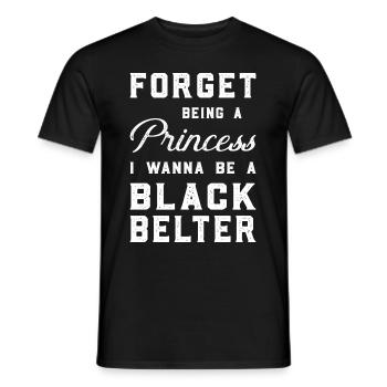 Combattant de karaté - T-shirt homme - noir - Devant - AI Model Male 178 light (178cm)