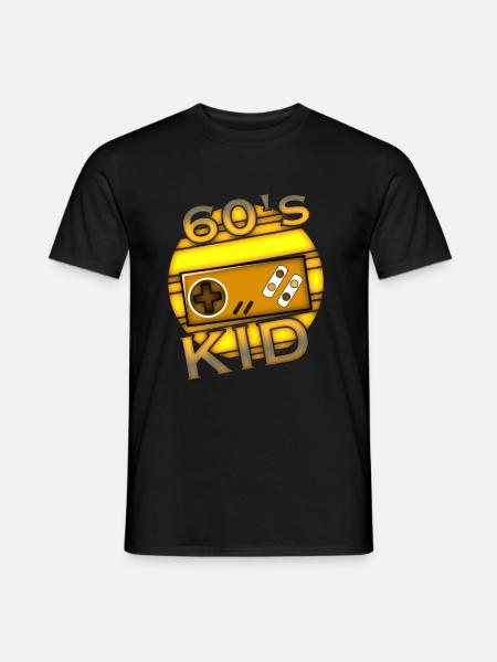 Enfant des années 60 - T-shirt homme - noir