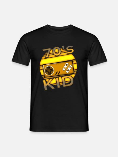 70s child - Men's T-Shirt - black