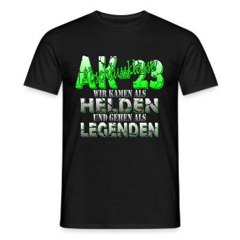 High School Graduation 2023 Saying Gift Graduation Ceremony - Men's T-Shirt - black - Front - AI Model Male 178 light (178cm)