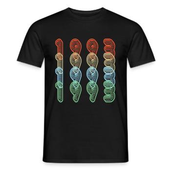 Original 1993 Birthday Vintage - T-shirt homme - noir - Devant - AI Model Male 178 light (178cm)
