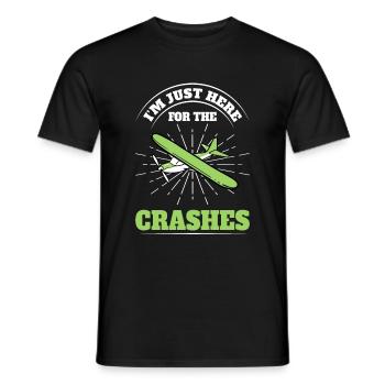 RC Airplane RC Airplane - Men's T-Shirt - black - Front - AI Model Male 178 light (178cm)