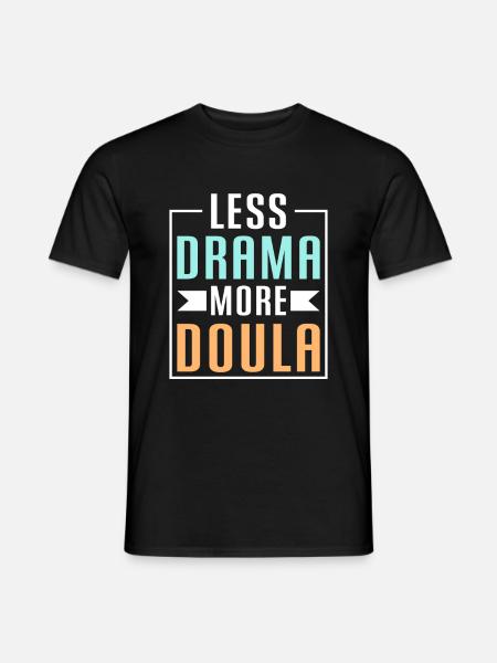 Doula Nurse Midwife - Men's T-Shirt - black