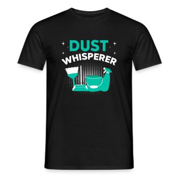 Semaine d’appréciation pour l’entretien ménager - T-shirt homme - noir - Devant - AI Model Male 178 light (178cm)