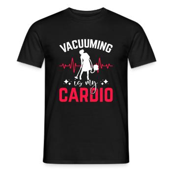 Semaine d’appréciation pour l’entretien ménager - T-shirt homme - noir - Devant - AI Model Male 178 light (178cm)