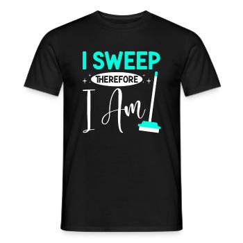 Semaine d’appréciation pour l’entretien ménager - T-shirt homme - noir - Devant - AI Model Male 178 light (178cm)